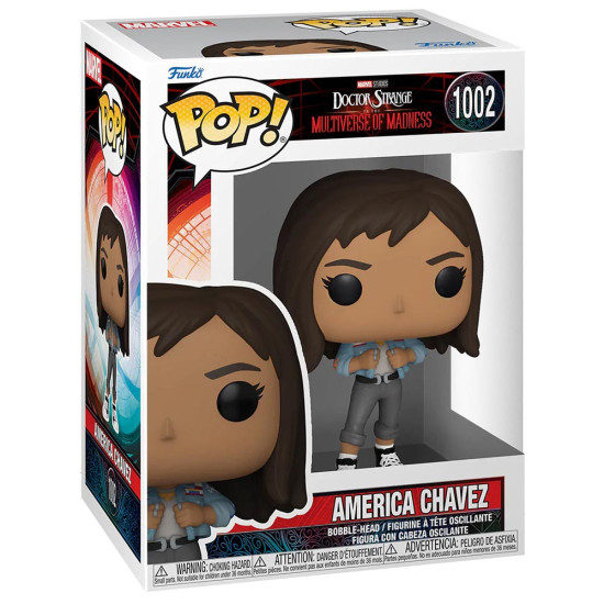 Funko Pop! America Chavez (Doctor Strange and the Multiverse of Madness) Funko Pop! America Chavez (Doctor Strange and the Multiverse of Madness)